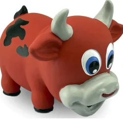 Petsport USA NaturFlex Latex Rubber Bull Dog Toy