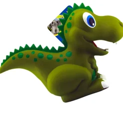 Petsport USA NaturFlex Latex Rubber Dinosaur T-Rex Dog Toy