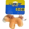 Petsport USA Tiny Tots-Barn Buddies Dog Toy, Assorted Characters
