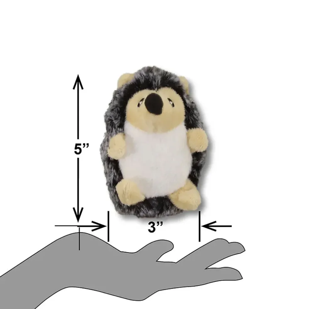 Petsport USA Tiny Tots Little Hedgie Dog Toy, 3.5", 1 count