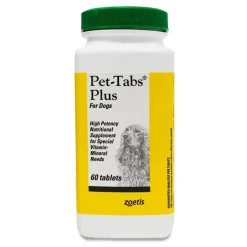 Pet-Tabs Plus Vitamin-Mineral Dog Supplement (60 ct)