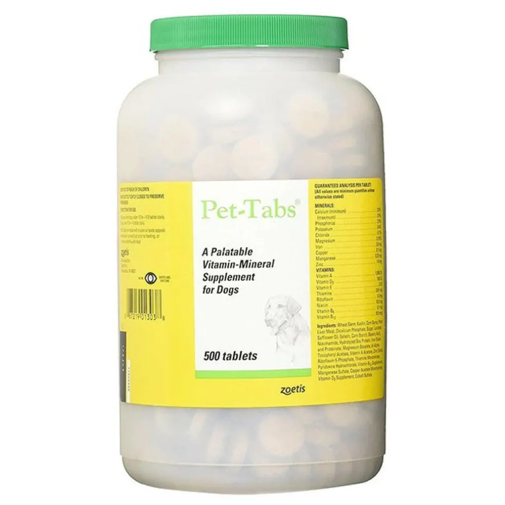 Pet-Tabs Vitamin-Mineral Dog Supplement