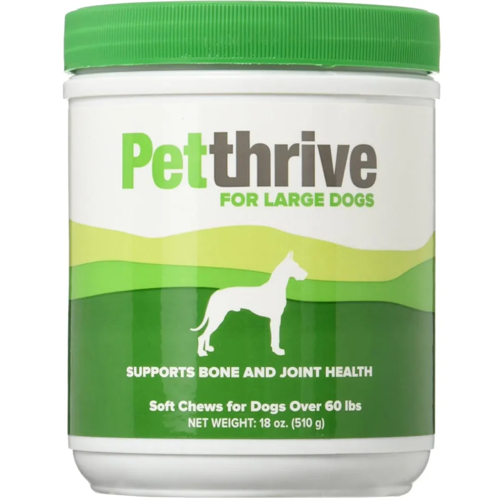 PetThrive Bone & Joint Support for Large Dogs over 60lbs (90 soft chews)