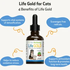 Pet Wellbeing Life Gold for Cats