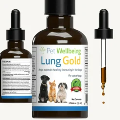 Pet Wellbeing Lung Gold for Cats