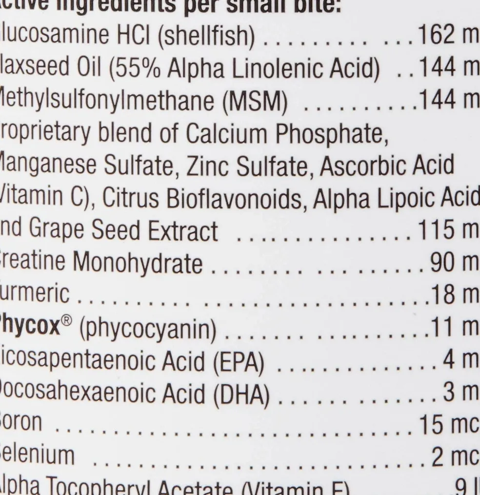 Phycox Small Bites Joint Supplement (120 soft chews)