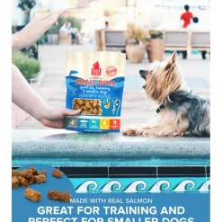 Plato Small Bites Grain-Free Salmon Treats for Dogs