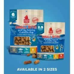 Plato Small Bites Grain-Free Salmon Treats for Dogs