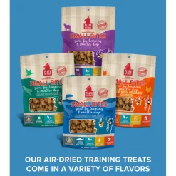 Plato Small Bites Grain-Free Salmon Treats for Dogs