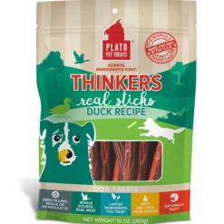 Plato Thinkes Real Duck Recipe Sticks Treats for Dogs