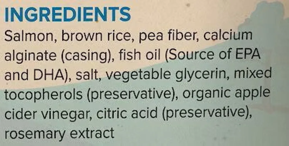 Plato Thinkes Real Salmon Recipe Sticks Dog Treats, 18-oz