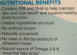 Plato Thinkes Real Salmon Recipe Sticks Dog Treats, 18-oz