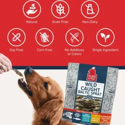 Plato Wild Caught Baltic Spray Treats For Dogs (3 oz)