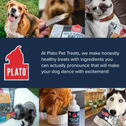 Plato Wild Caught Baltic Spray Treats For Dogs (3 oz)