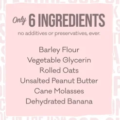 Polkadog Cake Batter Soft & Chewy Bits Peanut Butter & Banana Recipe for Dogs