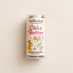 Polkadog Cake Batter Soft & Chewy Bits Peanut Butter & Banana Recipe for Dogs