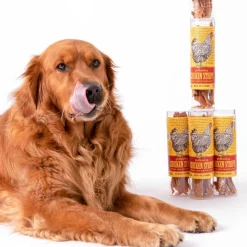 Polkadog Chicken Strips Natural Jerky For Dogs & Cats