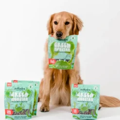 Polkadog Green Monstah Green Crab & Kelp Crunchy Training Bits for Dogs & Cats