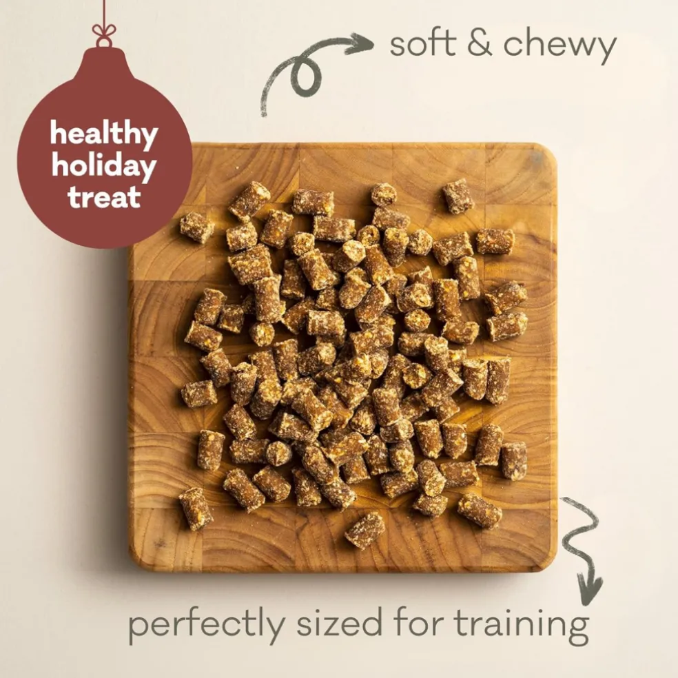Polkadog Holiday Season's Eatings Turkey & Cranberry Soft & Chewy Training Dog Treats (12 oz)