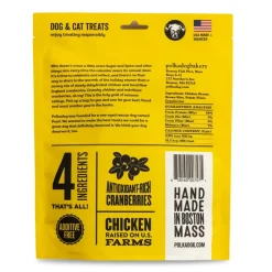 Polkadog Holiday Sugar & Spice Chicken & Cranberry Dog Treats (5 oz)
