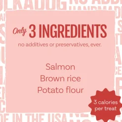 Polkadog Salmon Says Crunchy Training Bits Treats for Dogs & Cats