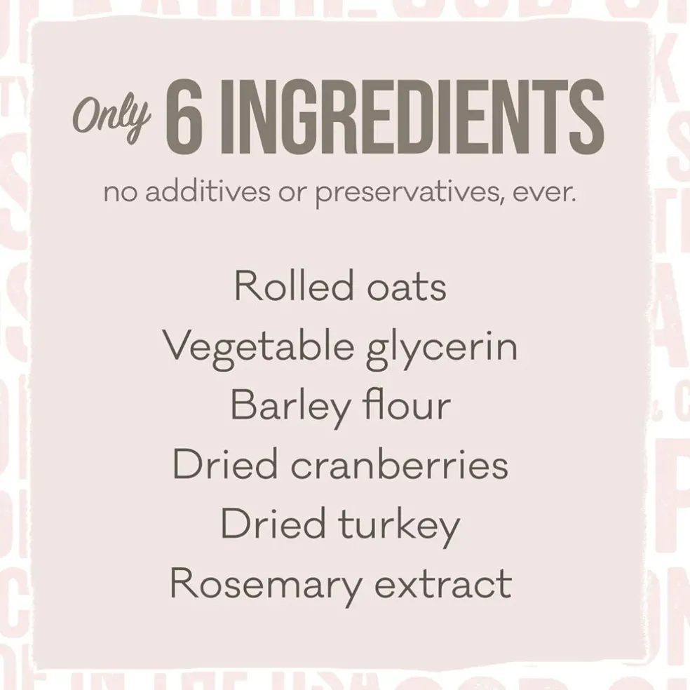 Polkadog Wonder Nuggets Soft & Chewy Bits Turkey & Cranberry Flavor Training Treats for Dogs