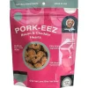 Pork-Eez Bacon & Cheddar Hearts Dog Treats, 8-oz