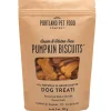 Portland Pet Food Company Grain & Gluten-Free Pumpkin Biscuits Dog Treats, 5-oz
