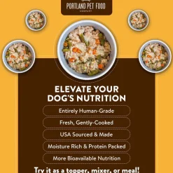 Portland Pet Food Company Hopkins' Pork N' Potato Homestyle Wet Dog Food Topper & Meal (9 oz x 8 pouches)