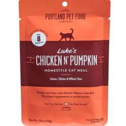 Portland Pet Food Company Luke's Chicken N' Pumpkin Homestyle Wet Cat Food (2.6 oz x 12 pouches)
