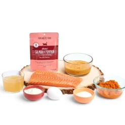 Portland Pet Food Company Luke's Salmon N' Pumpkin Homestyle Wet Cat Food (2.6-oz x 12 pouches)