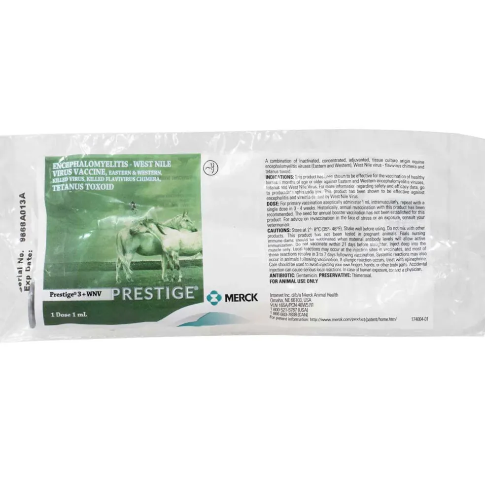 Prestige 3 + WNV Equine Vaccine