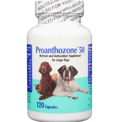 Proanthozone 50 Nutrient & Antioxidant Supplement for Large Dogs 120 capsules