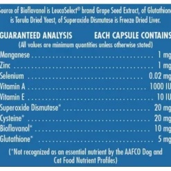 Proanthozone 20 Nutrient & Antioxidant Supplement for Medium Dogs 60 capsules