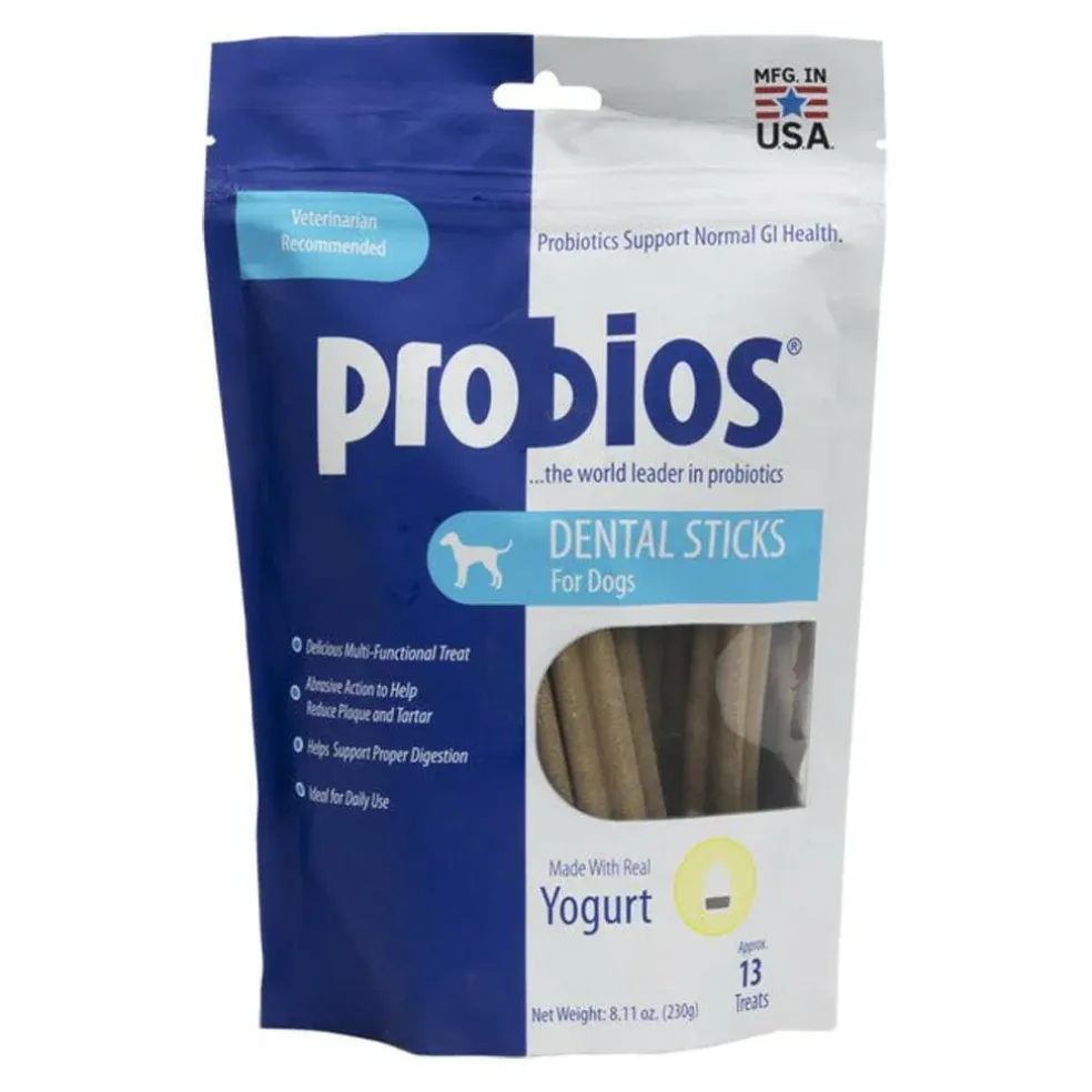 Probios Dental Chew Sticks for Dogs (13 count)