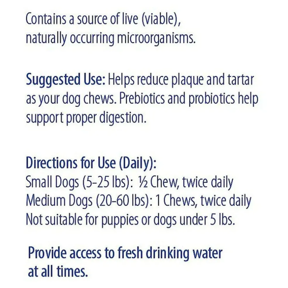 Probios Dental Chew Sticks for Dogs (13 count)