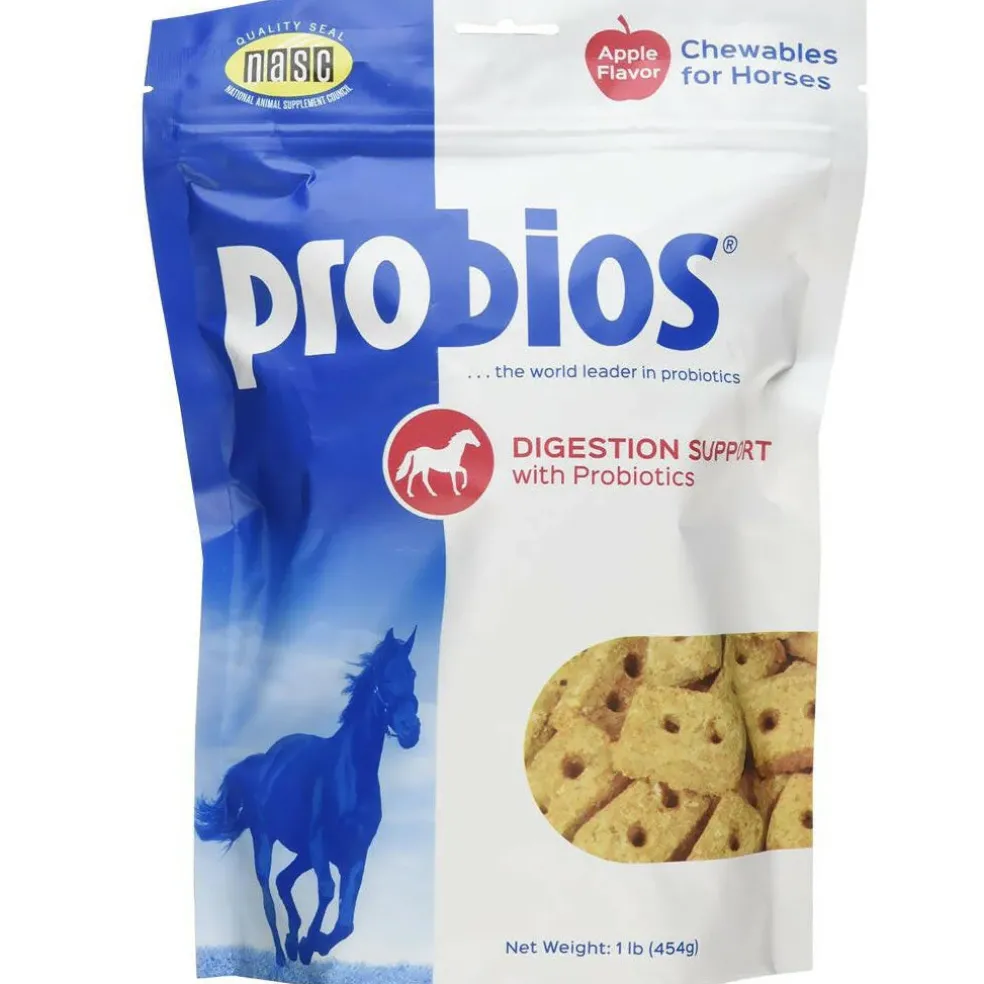 Probios Digestion Support with Probiotics Chewables for Horses (1lb)