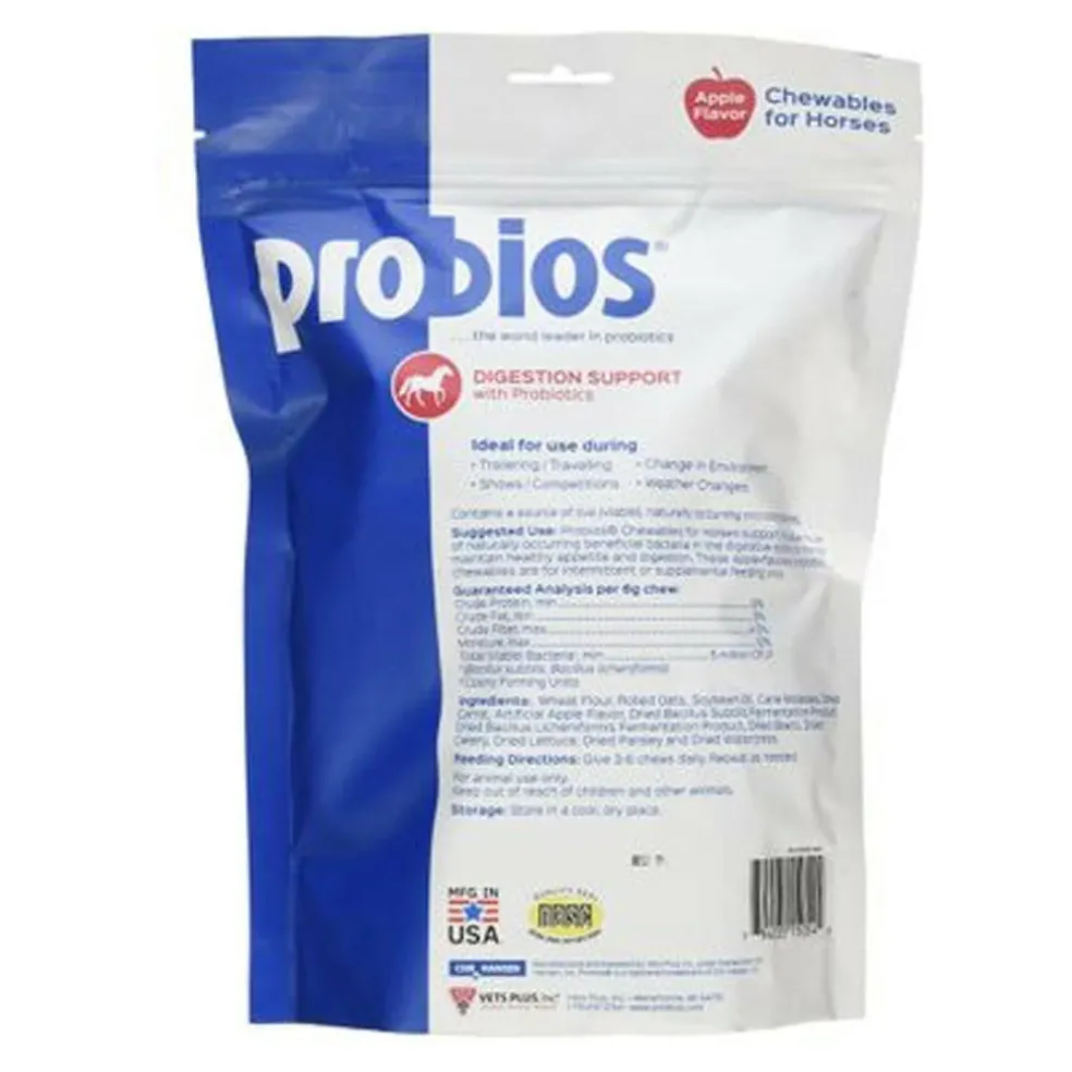 Probios Digestion Support with Probiotics Chewables for Horses (1lb)