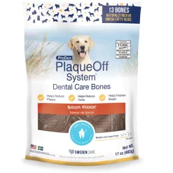 ProDen PlaqueOff System Dental Care Bone Dog Treats, 13 count