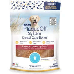 ProDen PlaqueOff System Dental Care Bone Dog Treats, 13 count