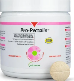 Pro-Pectalin Tablets - Anti Diarrhea Medicine for Dogs & Cats Tablets
