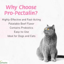 Pro-Pectalin Tablets - Anti Diarrhea Medicine for Dogs & Cats Tablets