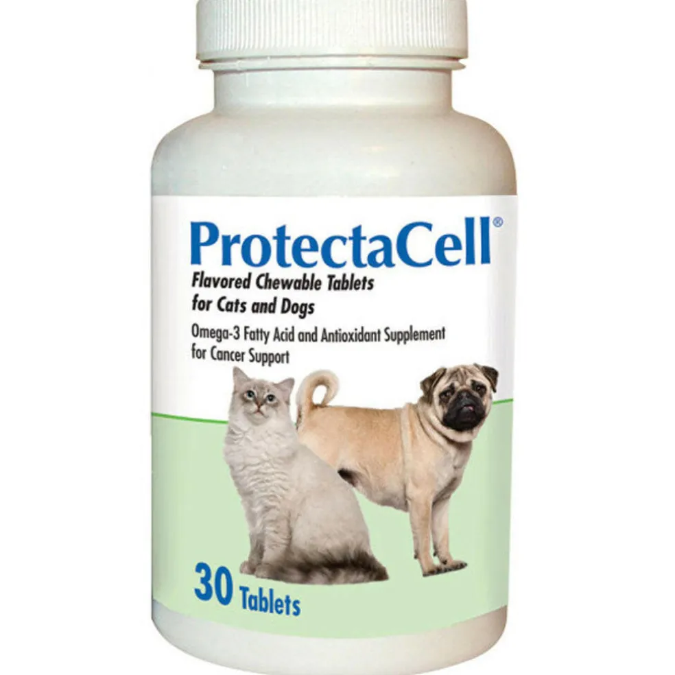 ProtectaCell Omega Fatty Acid and Antioxidant Cancer Support for Cats & Dogs