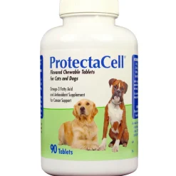 ProtectaCell Omega Fatty Acid and Antioxidant Cancer Support for Cats & Dogs