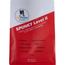 ProThrive Spunky Level II Probiotics (Digestive Enzymes & Joint Support Supplement) for Dogs