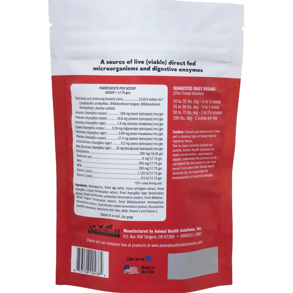 ProThrive Spunky Level II Probiotics (Digestive Enzymes & Joint Support Supplement) for Dogs