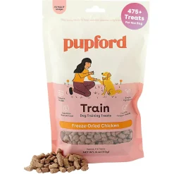 Pupford Train Freeze-Dried Chicken Training Treats for Dogs (4 oz)