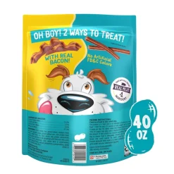 Purina Beggin' Fun Size Strips & Flavor Stix Bacon & Peanut Butter Flavor Dog Treats