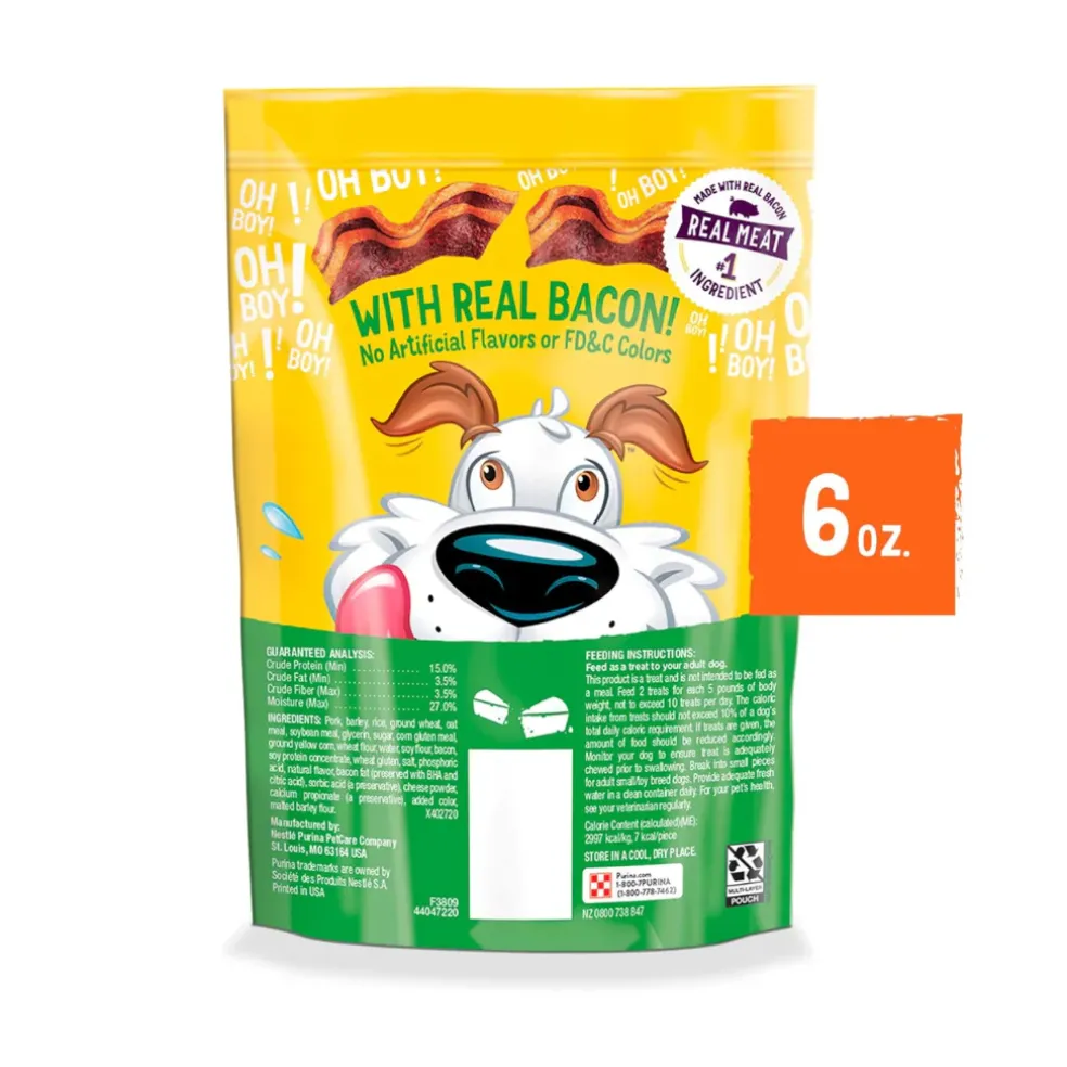 Purina Beggin' Little Bacon & Cheese Flavor Dog Treats (6 oz)