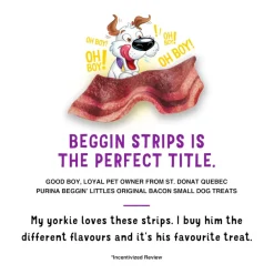 Purina Beggin' Little Bacon Flavor Dog Treats